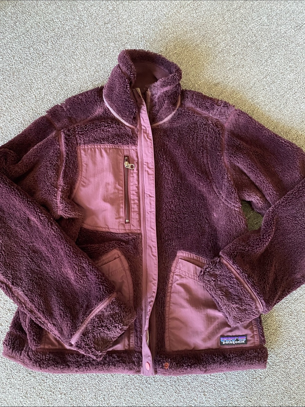 Patagonia Women's Full-Zip Fleece Jacket Reversible